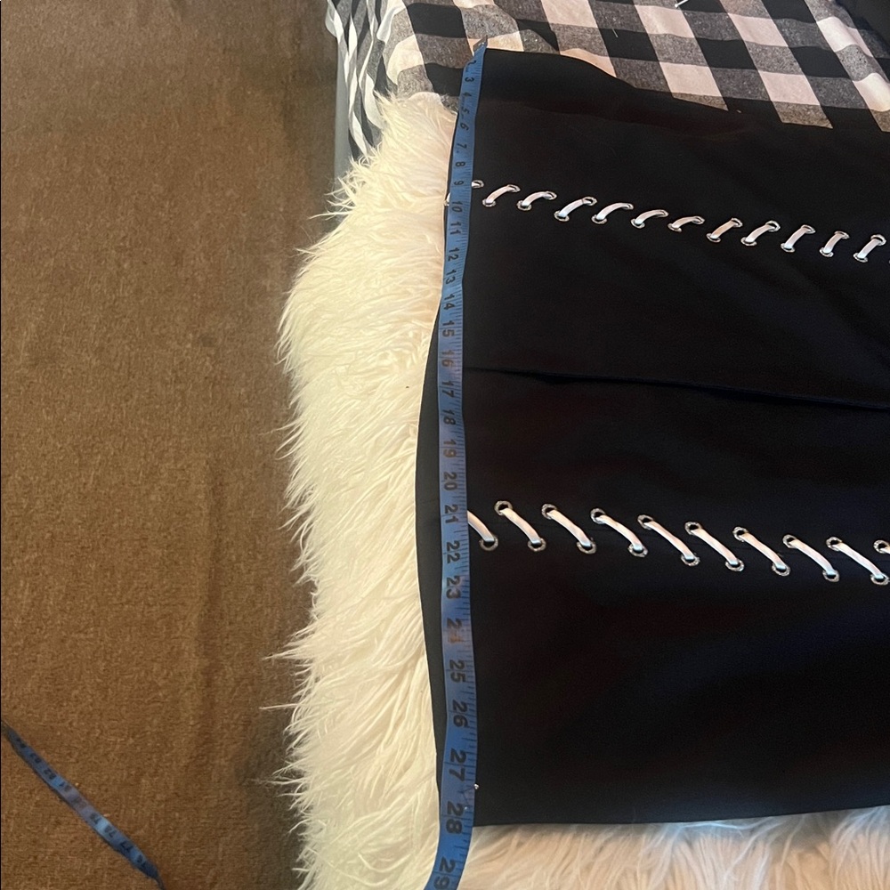Women's Black Blazer with White Detailing - Picture 6 of 6